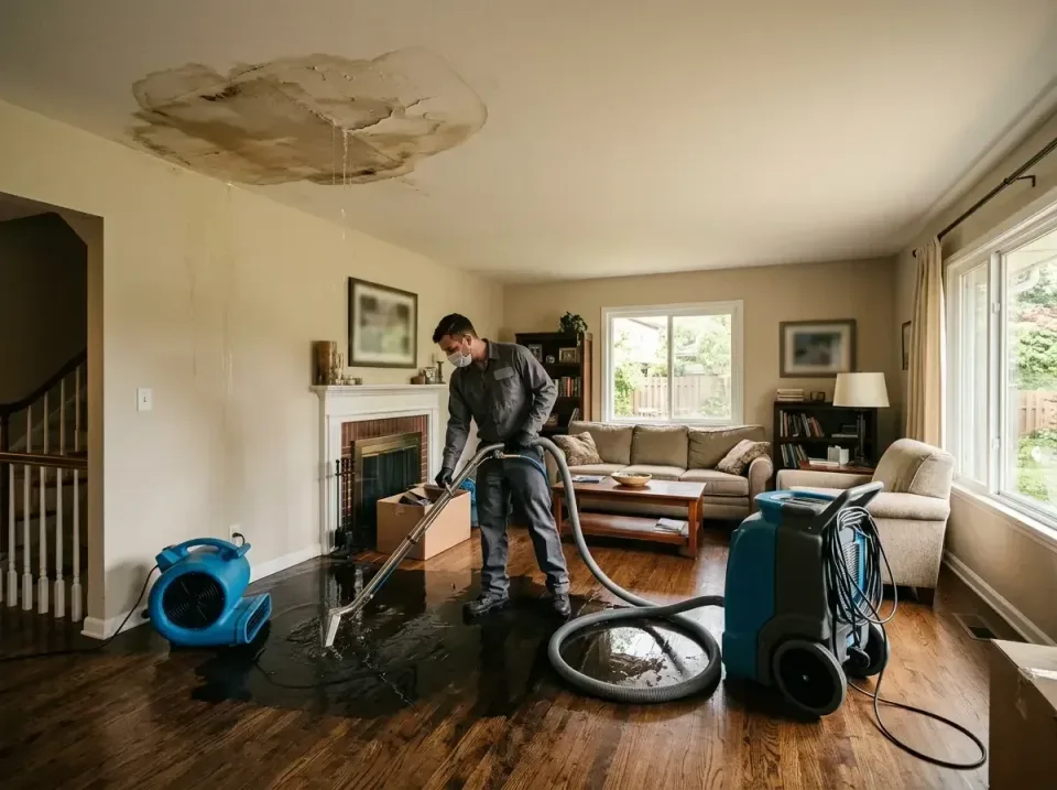 attic-pipe-burst-ceiling-drip-008 — frequently asked questions, Water Damage Restoration & Carpet Care in Lionville, PA